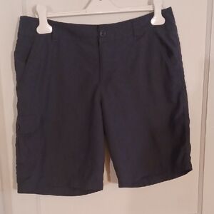 Dark Gray Cargo Shorts Women Size 14